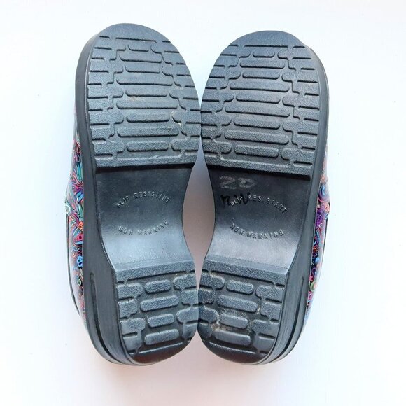Easy Street Laurie Multicolor Round Toe Clogs Slip-on Shoes Size 8.5 - Picture 7 of 16